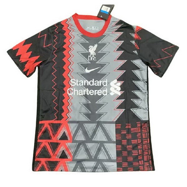 Tailandia Camiseta Liverpool Edición Conmemorativa 2021-22 Negro